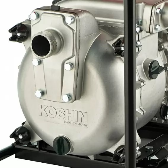 Дизельная мотопомпа для сильнозагрязненной воды Koshin KTY-50D, патрубок